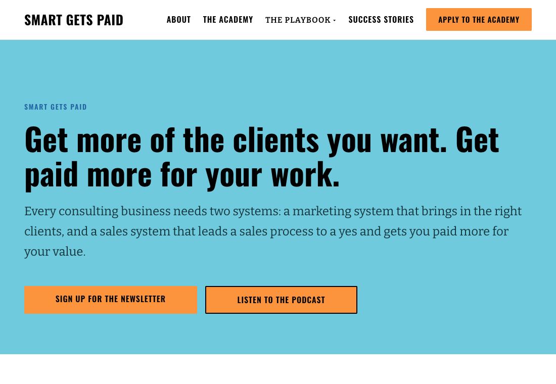 Smart Gets Paid website